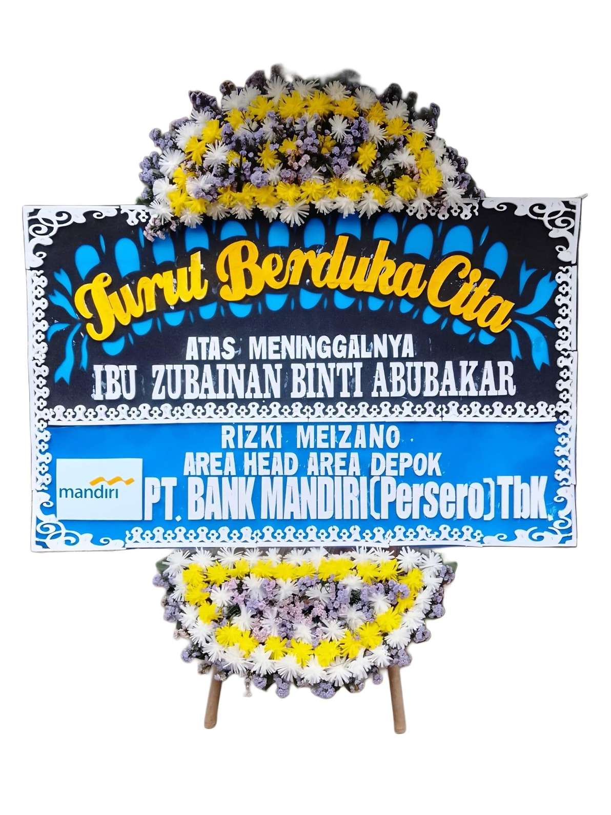 Bunga papan duka cita